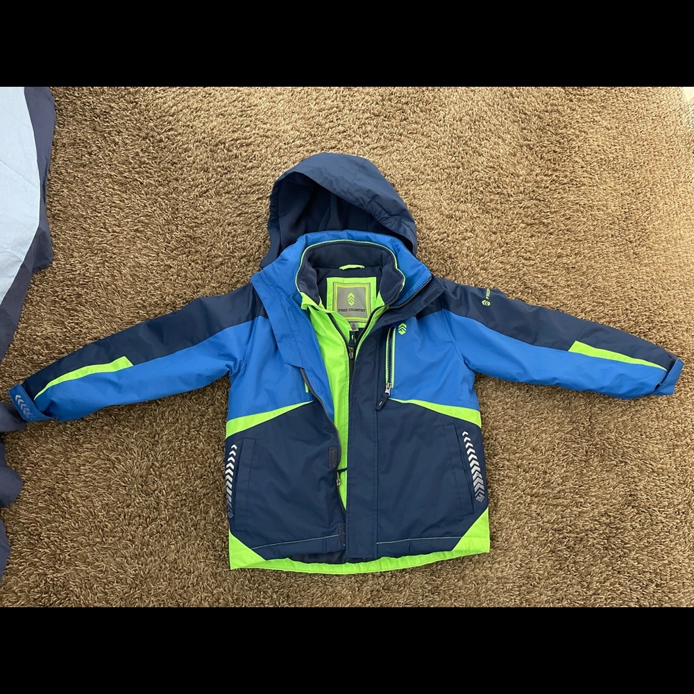 Kids free country heavy coat